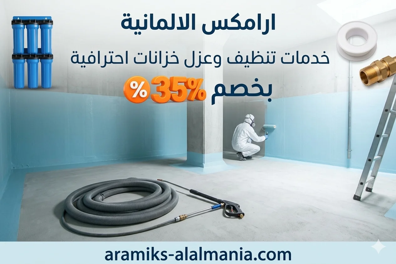 تنظيف وعزل خزانات جدة